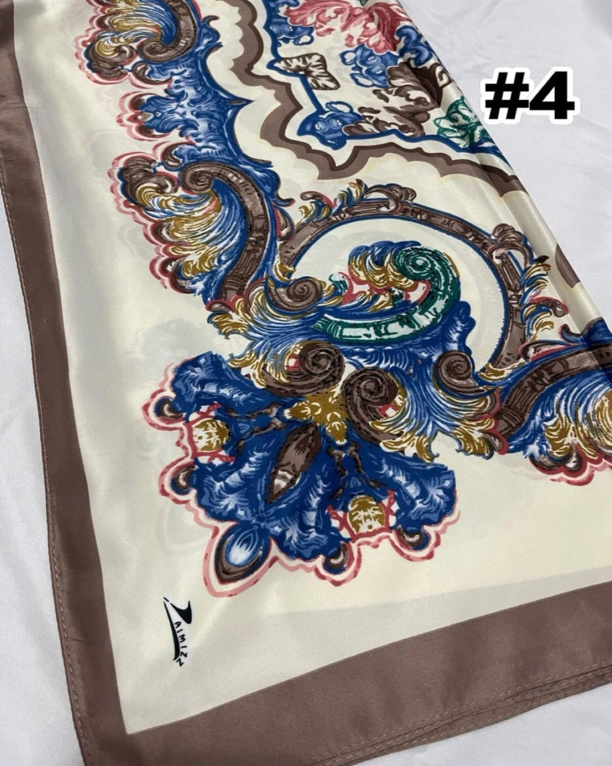 Bawal Satin Printed (BAWL- 1034) Chic & Elegant - Essentials Wear for Muslimah Woman’s Wardrobe