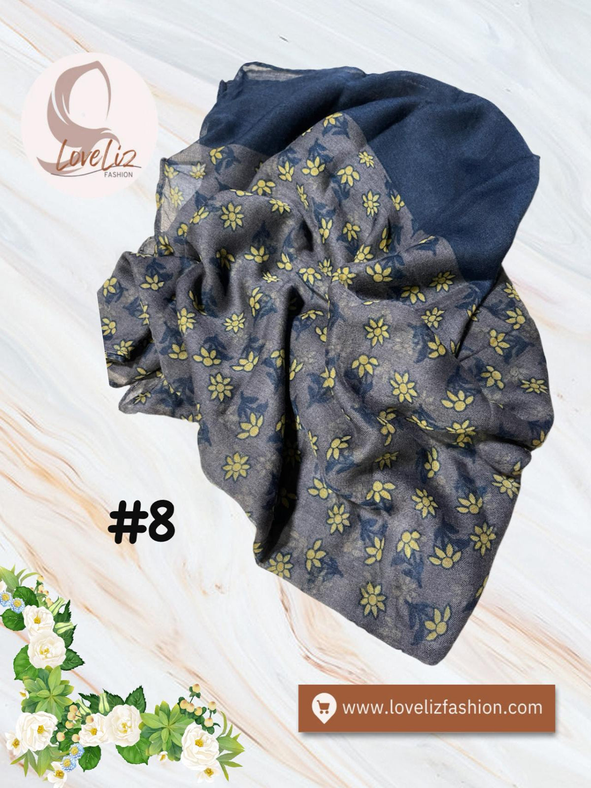 Cotton Viscose Wideshawl (SHWL- 1067) (#JPO)