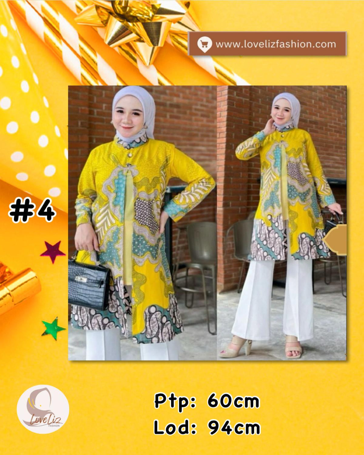 Assorted Batik Tunic Dresses (BADR(T)- 1005) (#AAT)