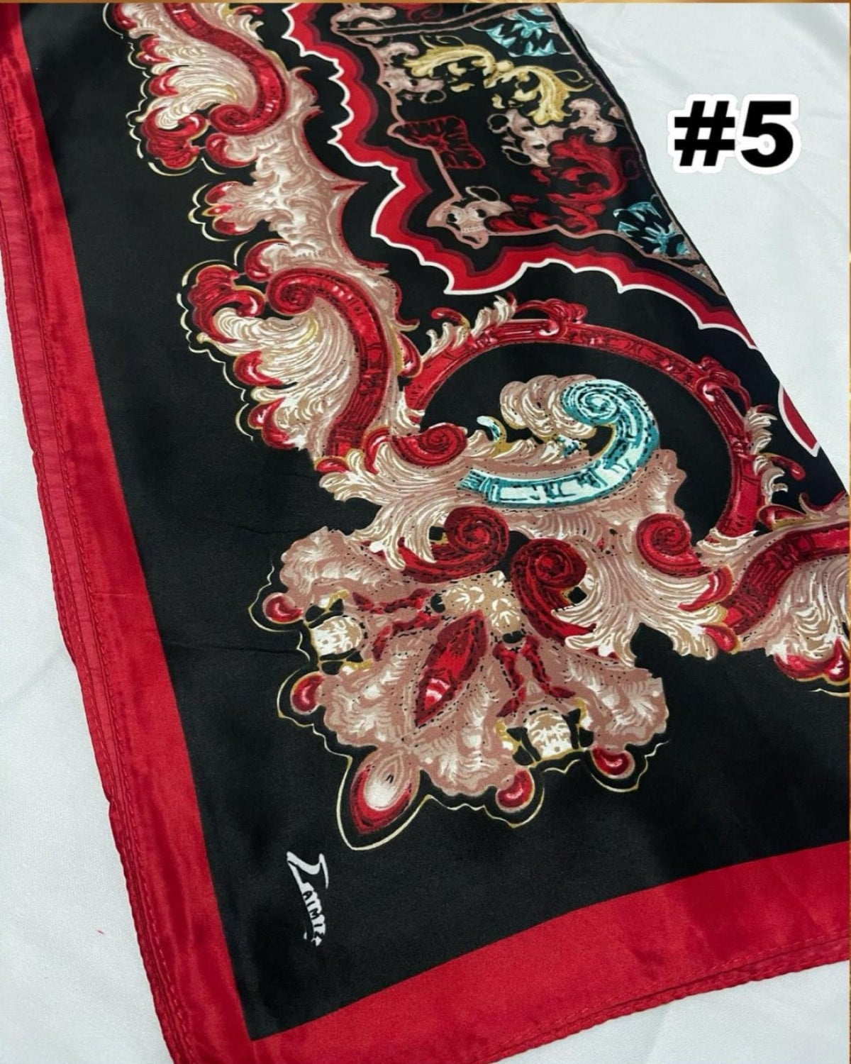 Bawal Satin Printed (BAWL- 1034) Chic & Elegant - Essentials Wear for Muslimah Woman’s Wardrobe