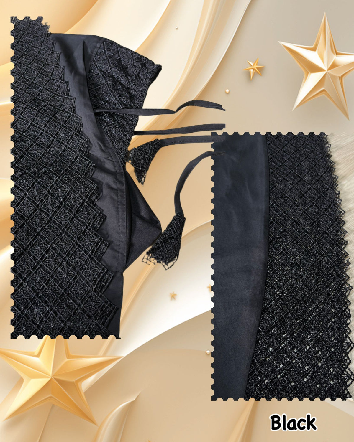 Telekung Cotton Lace (TLKG- 1032) (#AT)