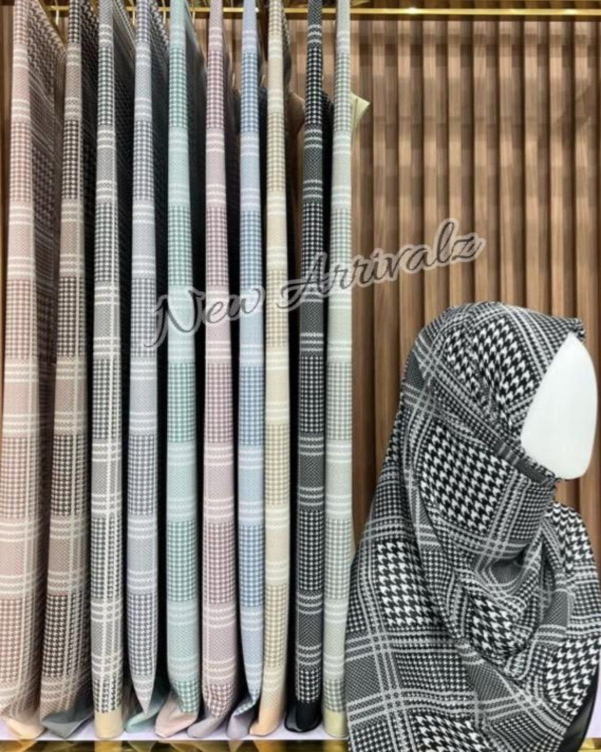 Shawl Premium Chiffon Korean Babyseam (SHWL- 1063) (#MM)
