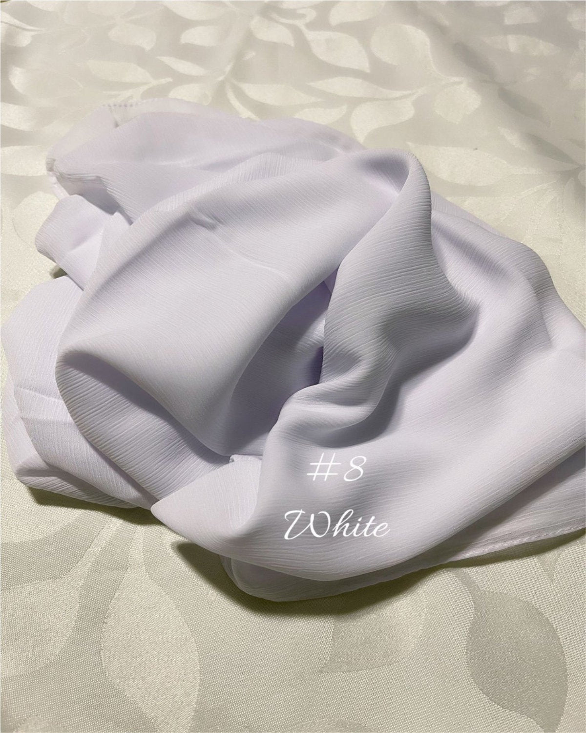 Chiffon Shawl Muna Chic & Lightweight for Modern Modesty (SHWL- 1057) (#MM) - A Must for Modern Muslimah Wardrobes