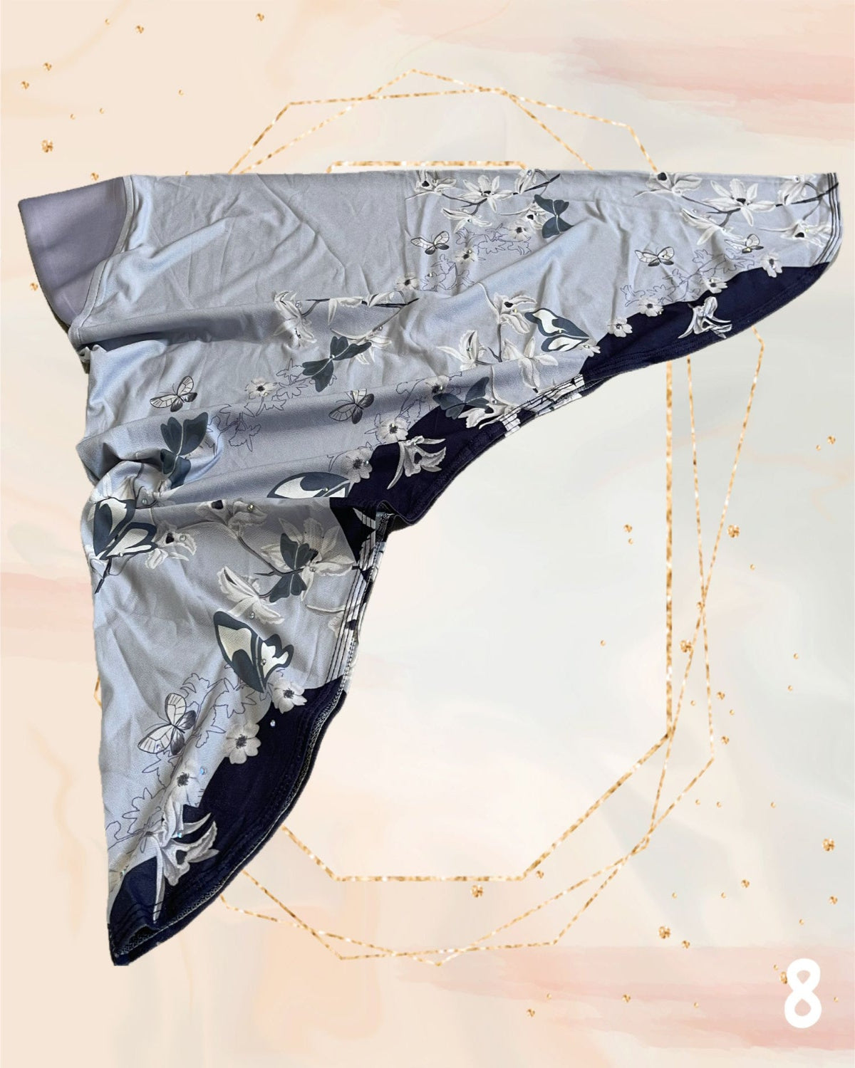 Instant Panel with Diamante (SHWL- 1046)