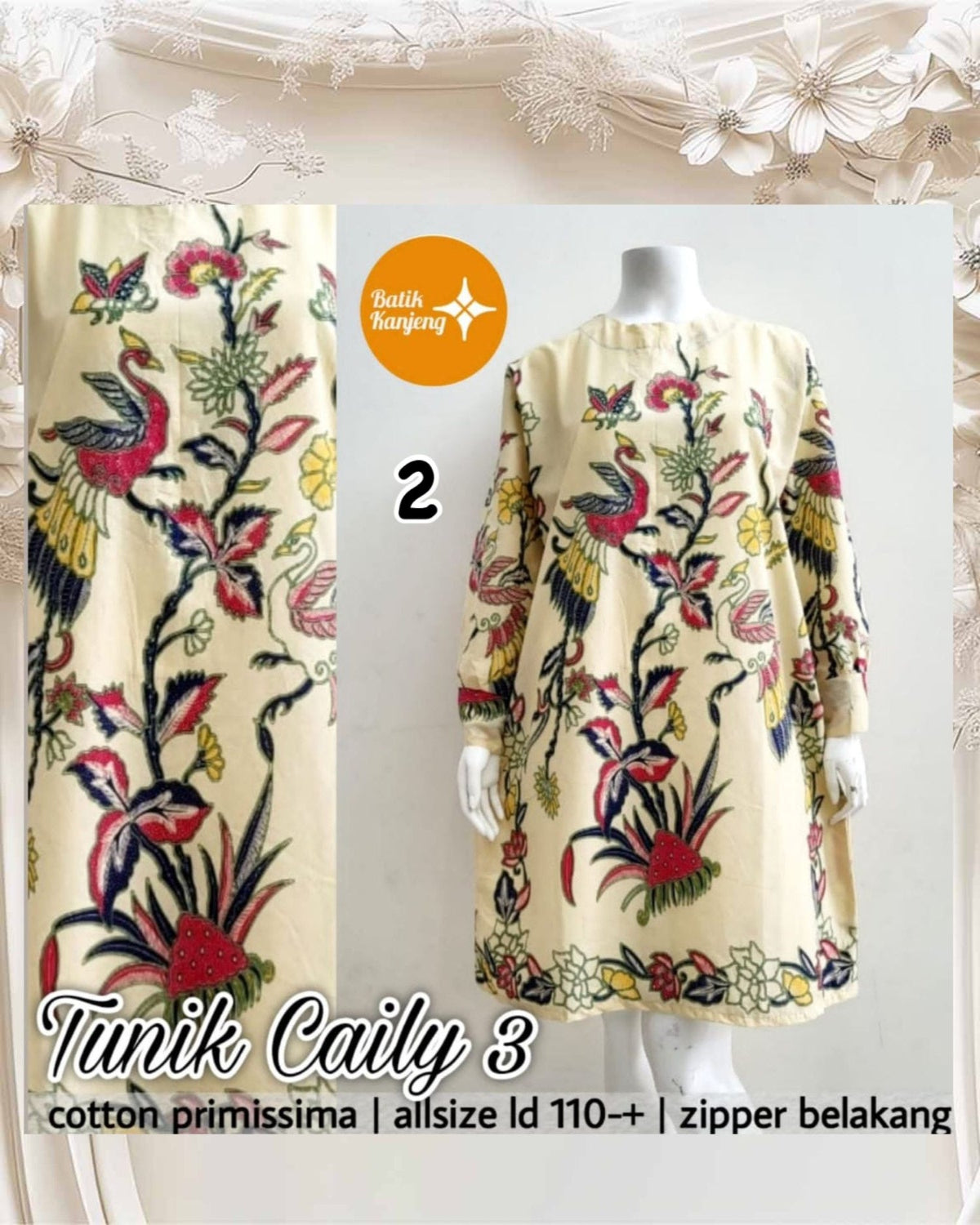 Assorted Batik Tunic Dresses (BADR(T)- 1001) (#PE)