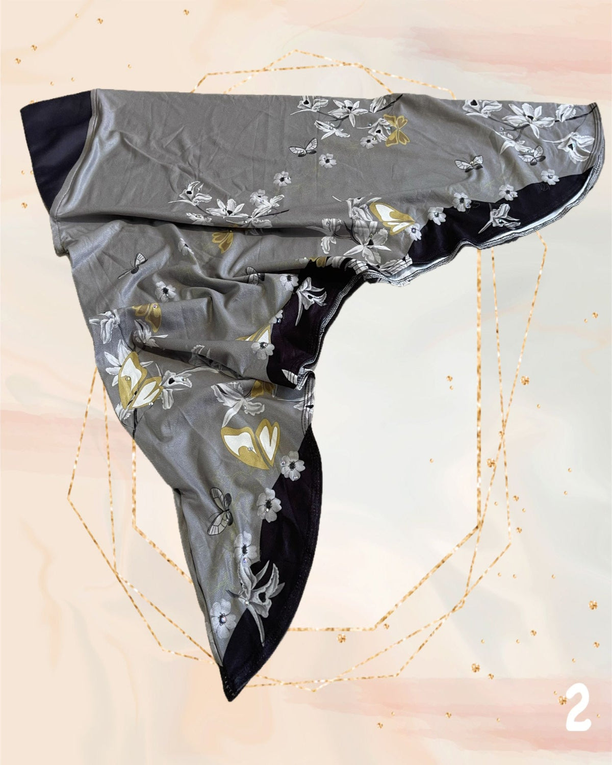 Instant Panel with Diamante (SHWL- 1046)