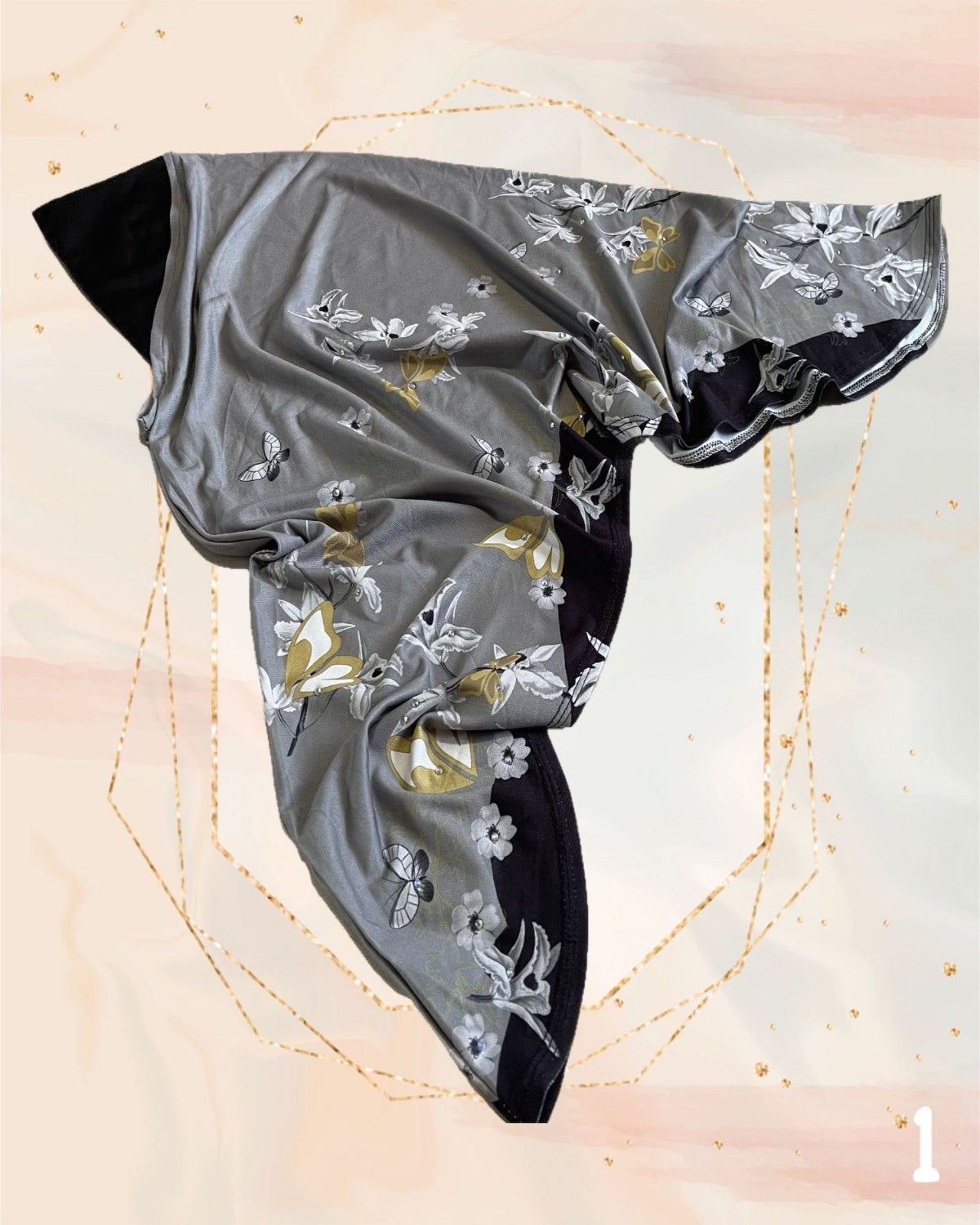 Instant Panel with Diamante (SHWL- 1046)