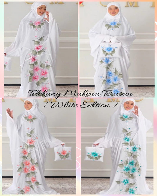 Telekung Mukena Terusan Lukis (TLKG-1019)