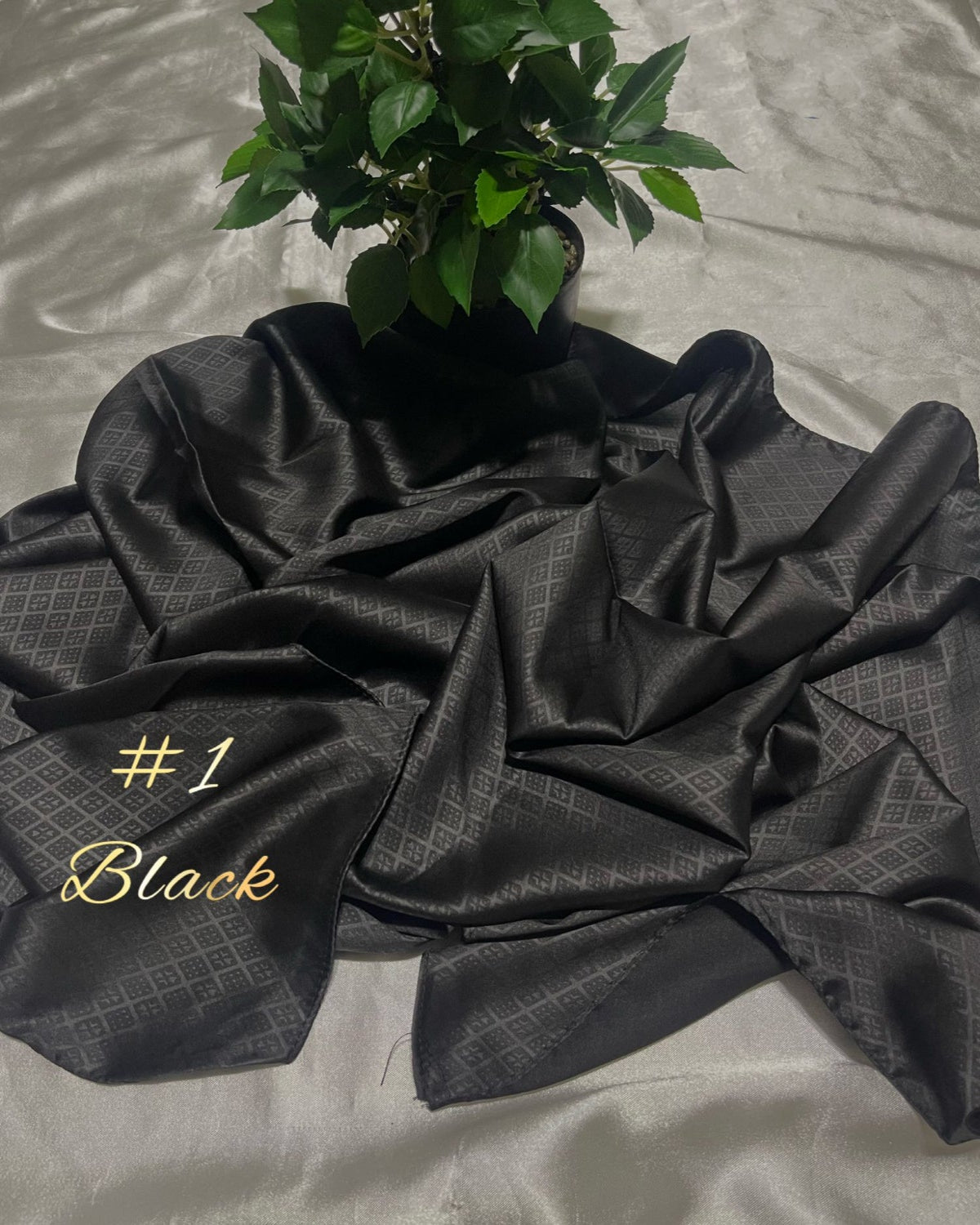 Bawal Satin Aurora (BAWL- 1036) (#MM) - Elegant Muslimah Hijab Accessory