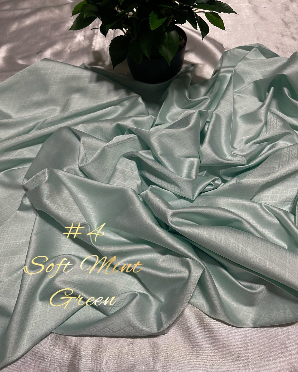 Bawal Satin Aurora (BAWL- 1036) (#MM) - Elegant Muslimah Hijab Accessory