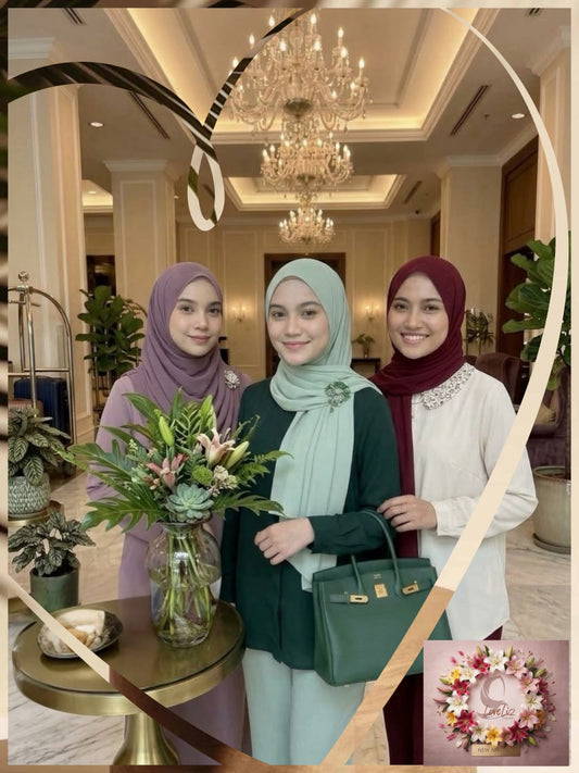 Shawl Chiffon Muna (SWL_1026/057) (#MM)