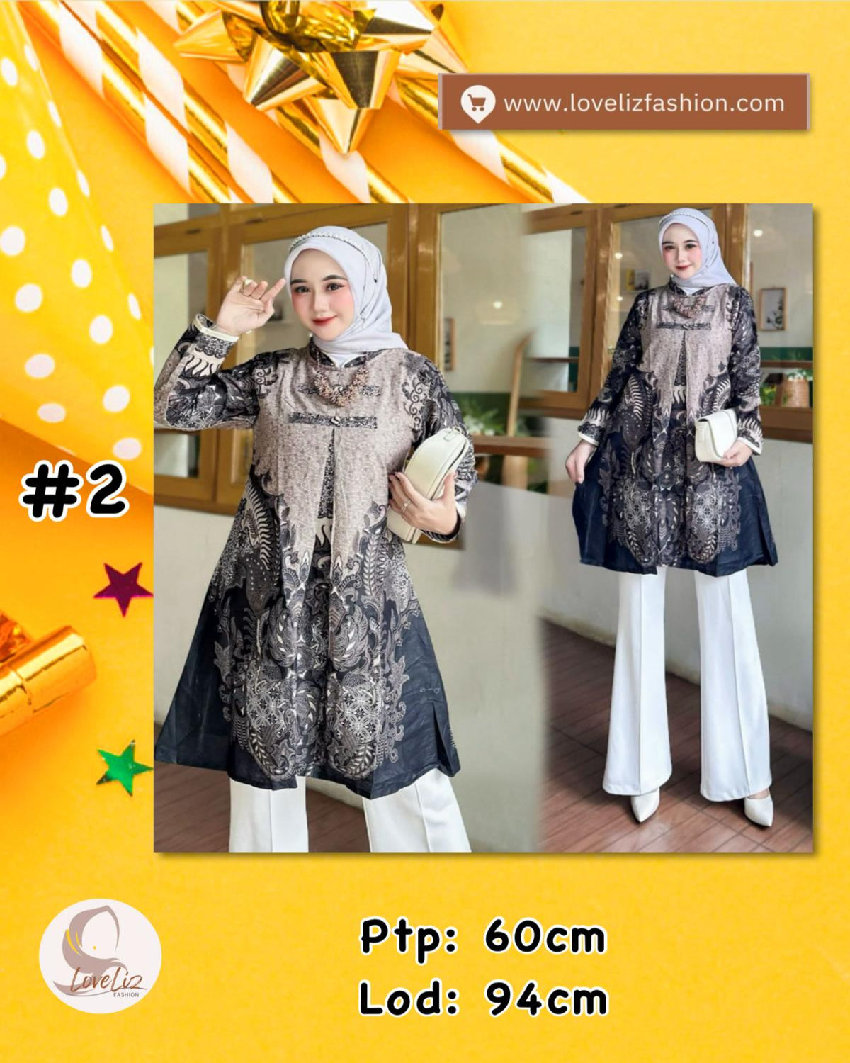 Assorted Batik Tunic Dresses (BADR(T)- 1005) (#AAT)