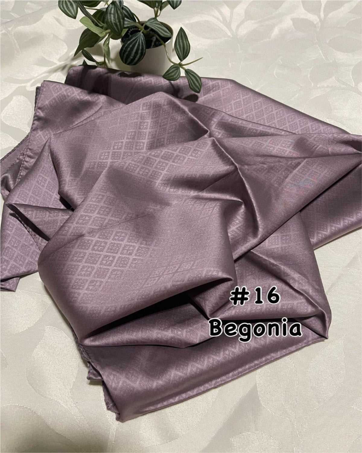 Shawl Satin Aurora- Elegant Muslim Hijab Accessory (SHWL- 1061) (#SN)