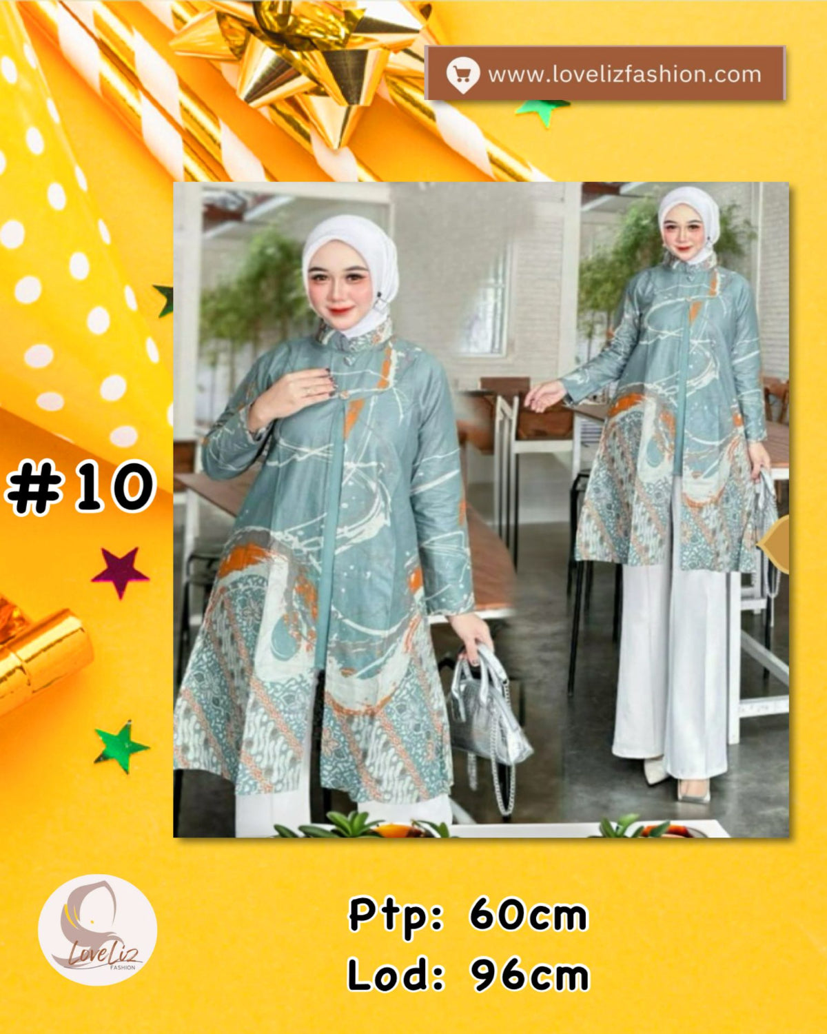 Assorted Batik Tunic Dresses (BADR(T)- 1005) (#AAT)