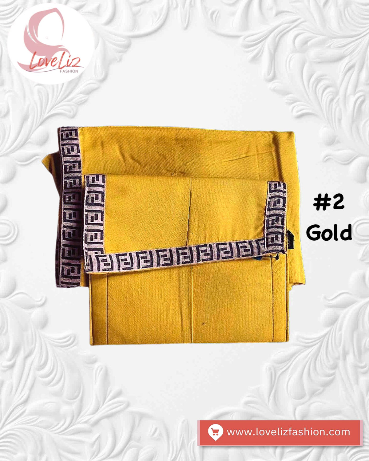Exclusive Telekung Fendi Inspired (TLKG- 1022)