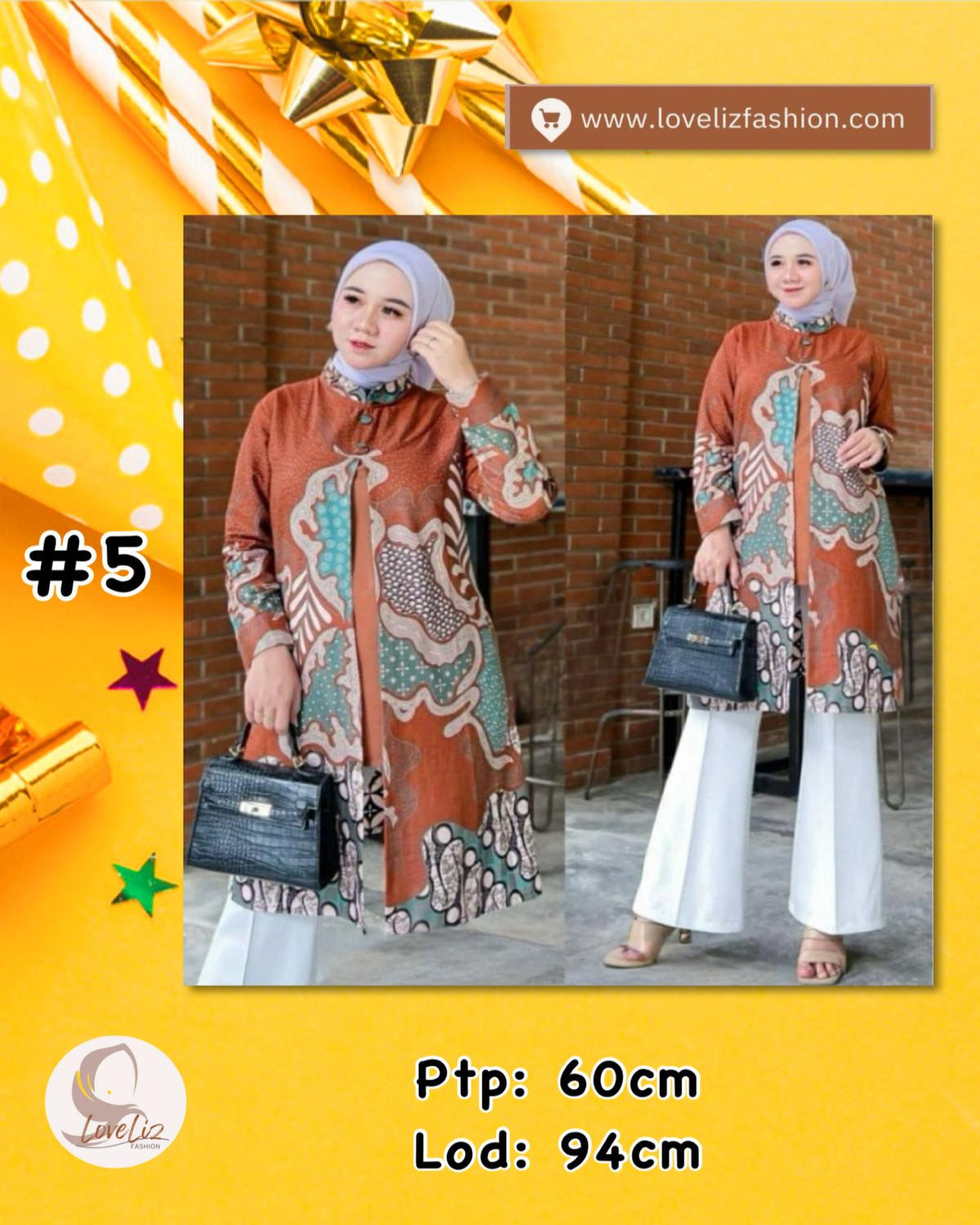 Assorted Batik Tunic Dresses (BADR(T)- 1005) (#AAT)