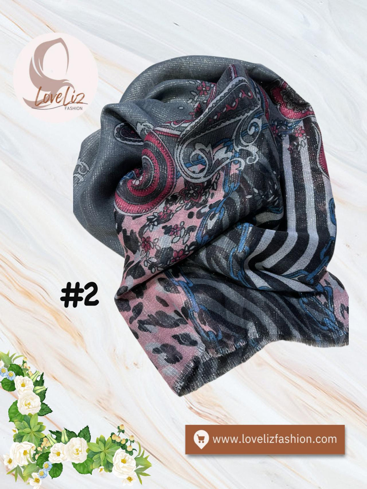 Cotton Viscose Wideshawl (SHWL- 1067) (#JPO)