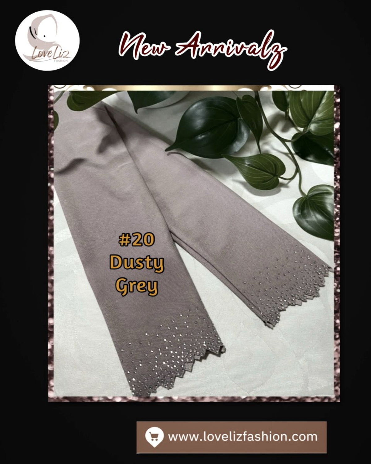 Glitter Handsocks Laser Cut (HNSK- 1011)