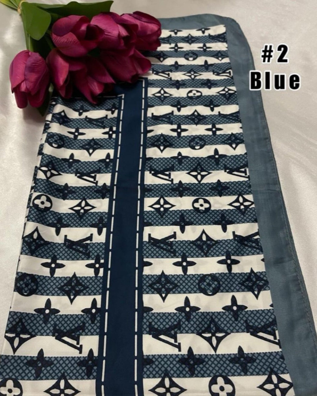 Bawal Satin Printed (BAWL- 1034) Chic & Elegant - Essentials Wear for Muslimah Woman’s Wardrobe