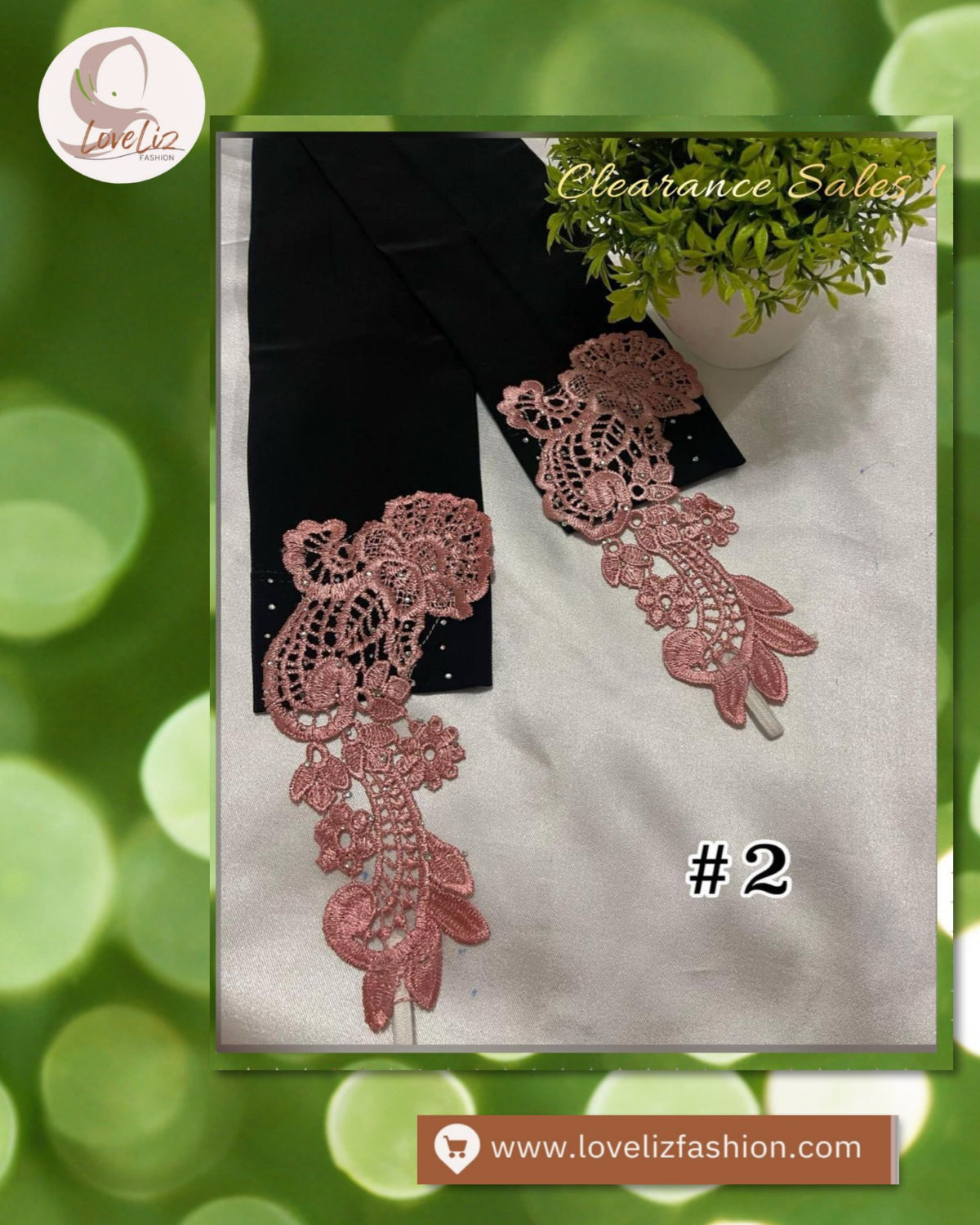 Floral Embroidery Ring Handsocks (HNSK- 1010)