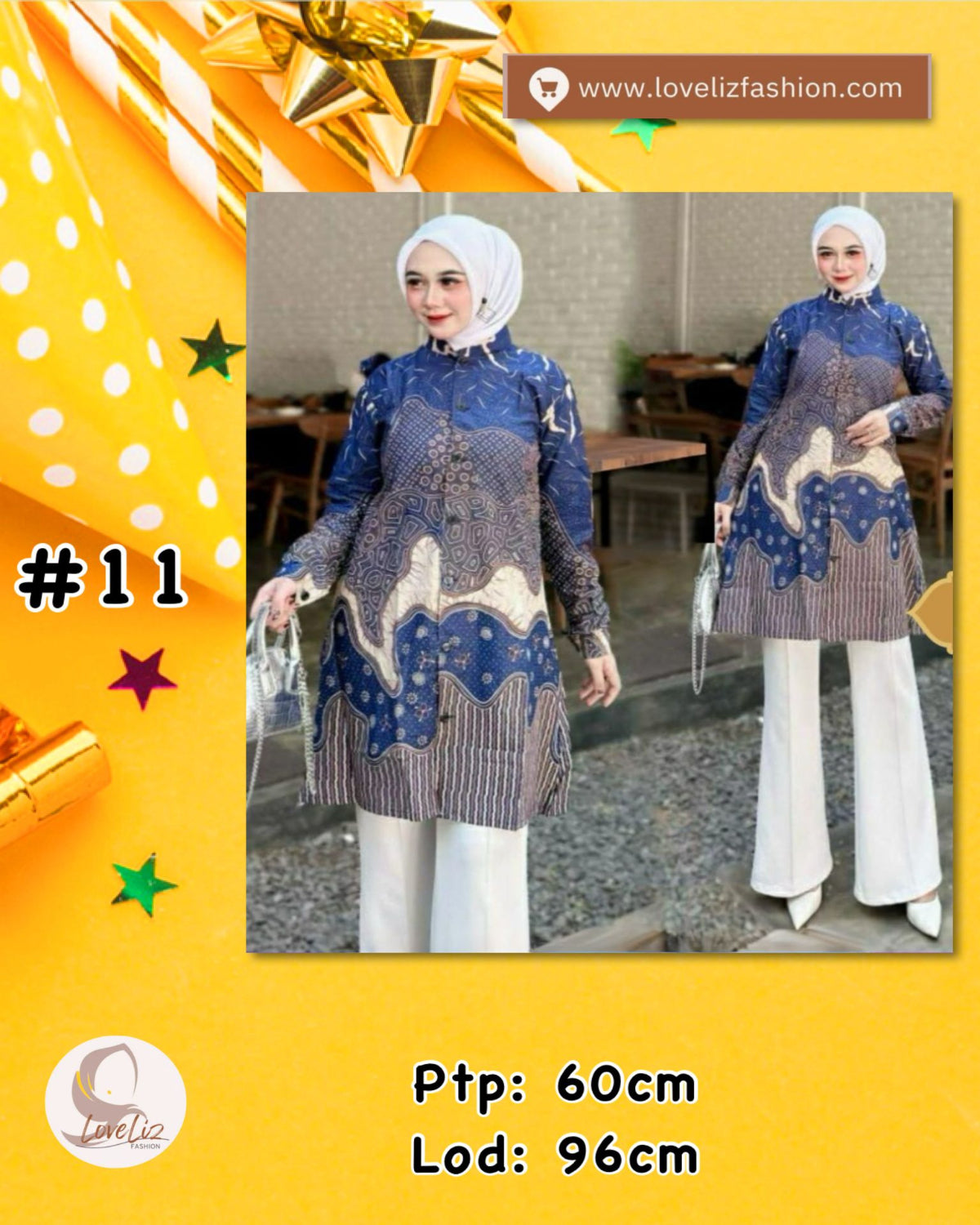 Assorted Batik Tunic Dresses (BADR(T)- 1005) (#AAT)