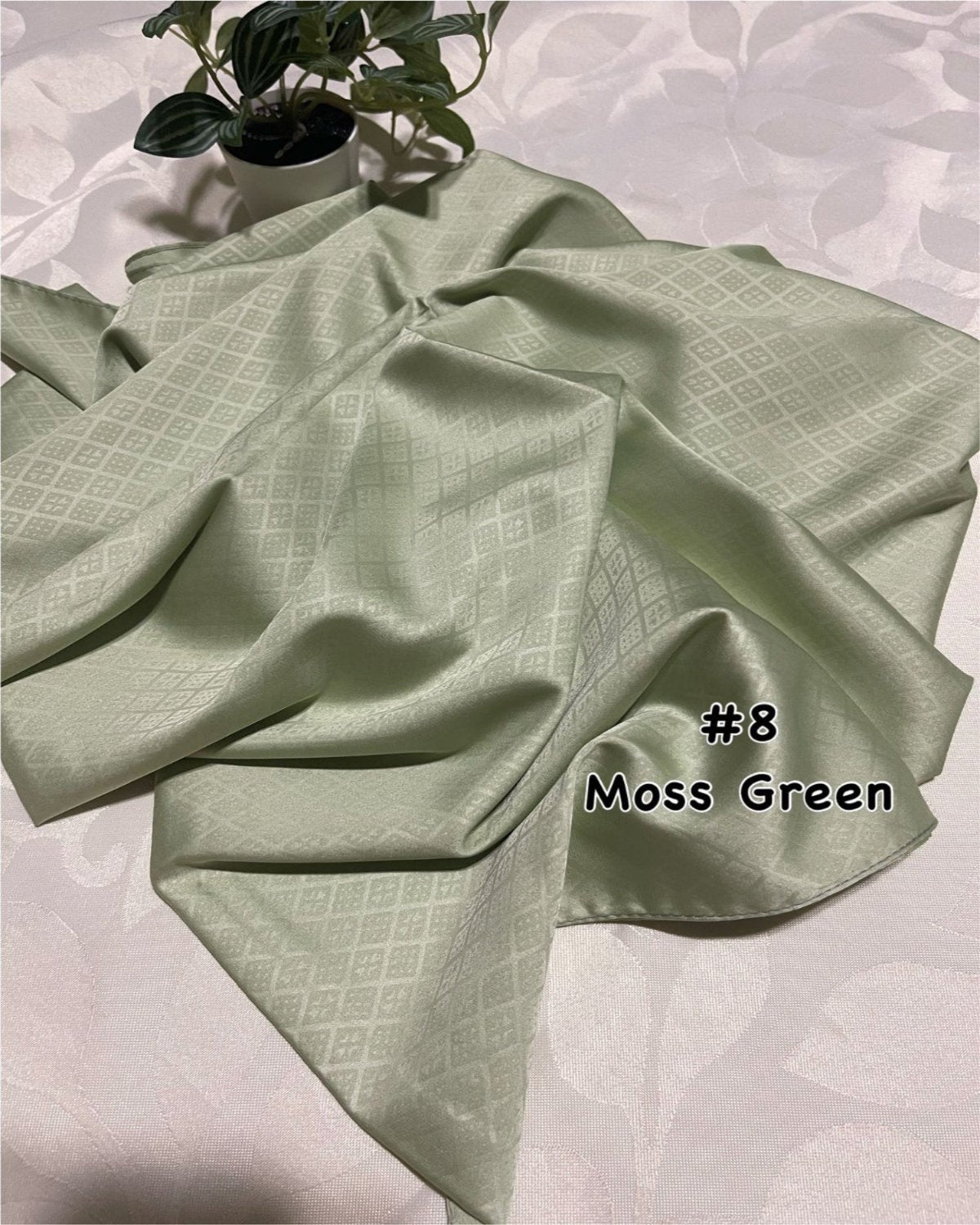 Shawl Satin Aurora- Elegant Muslim Hijab Accessory (SHWL- 1061) (#SN)