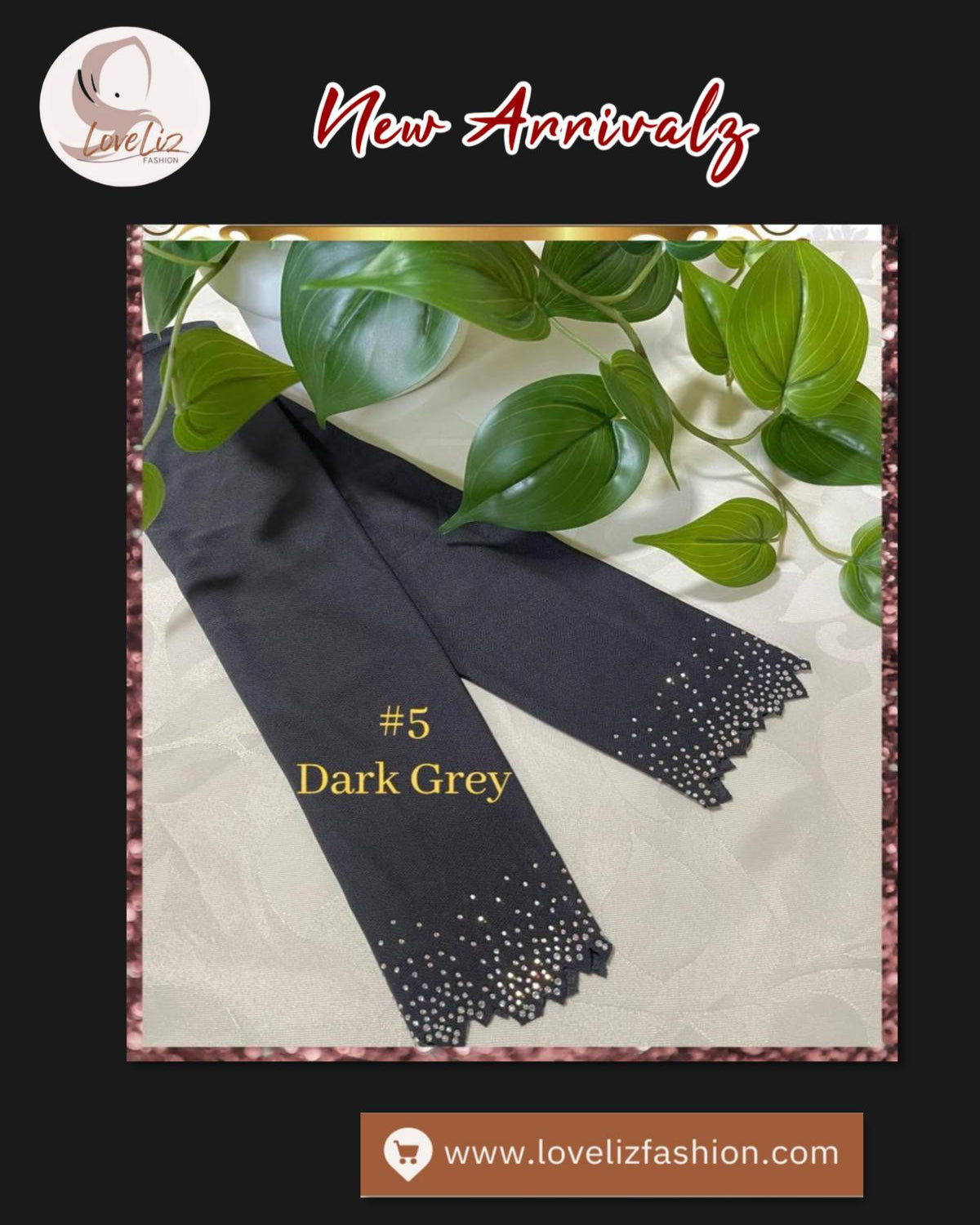 Glitter Handsocks Laser Cut (HNSK- 1011)