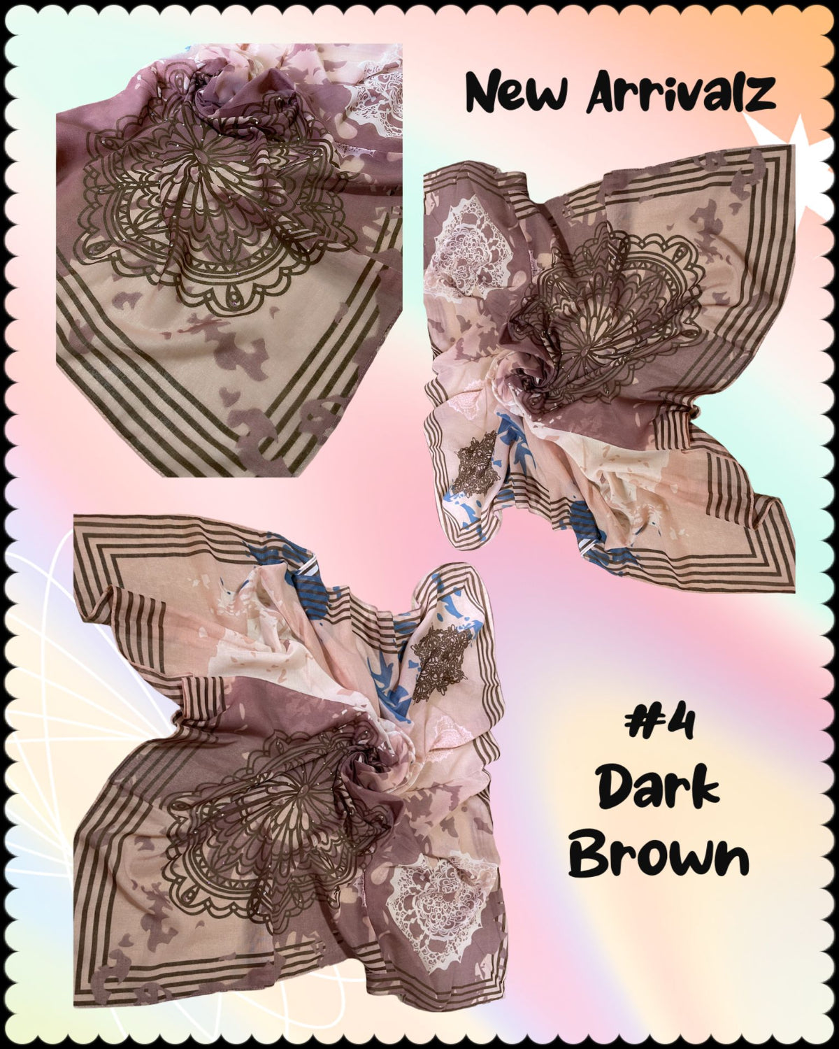 Bawal Printed with Batu (BAWL- 1039) (#SBTS)