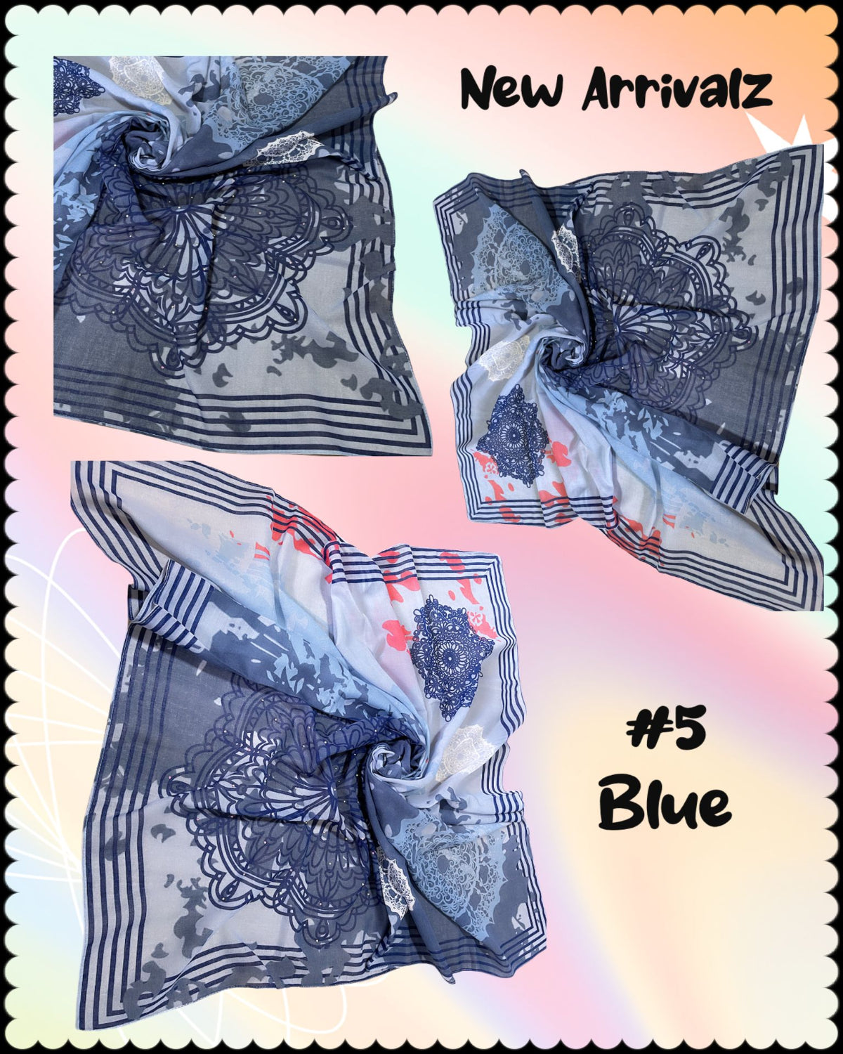 Bawal Printed with Batu (BAWL- 1039) (#SBTS)