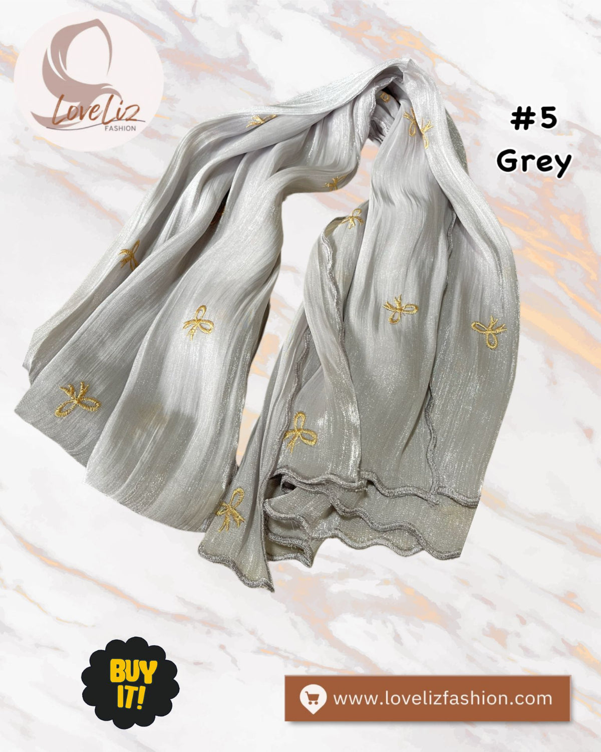 Exclusive Shawl Shimmering Ribbon🎀 (SHWL- 1067) (#ZSKN7)