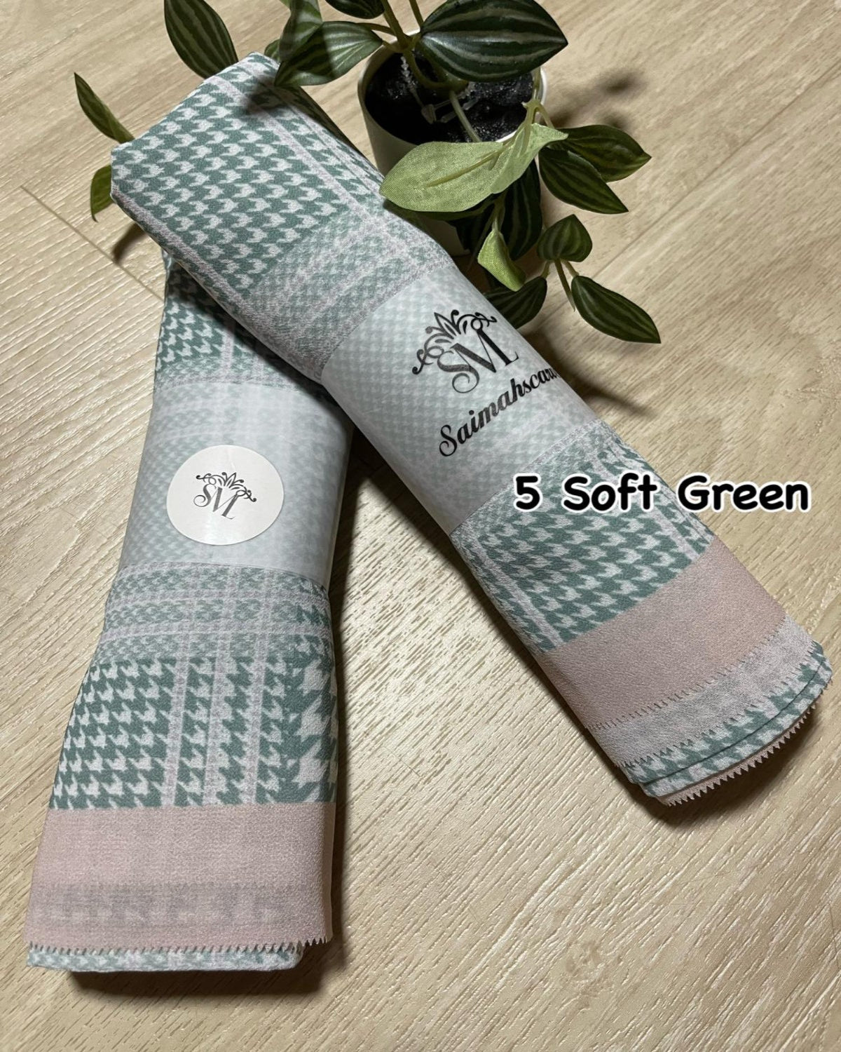Shawl Premium Chiffon Korean Babyseam (SHWL- 1063) (#MM)