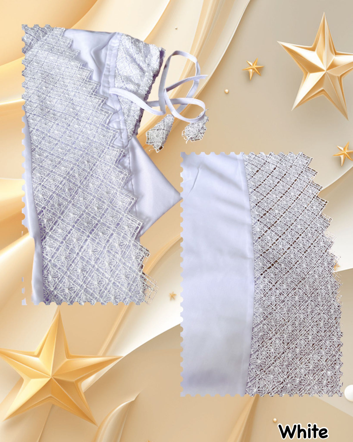 Telekung Cotton Lace (TLKG- 1032) (#AT)