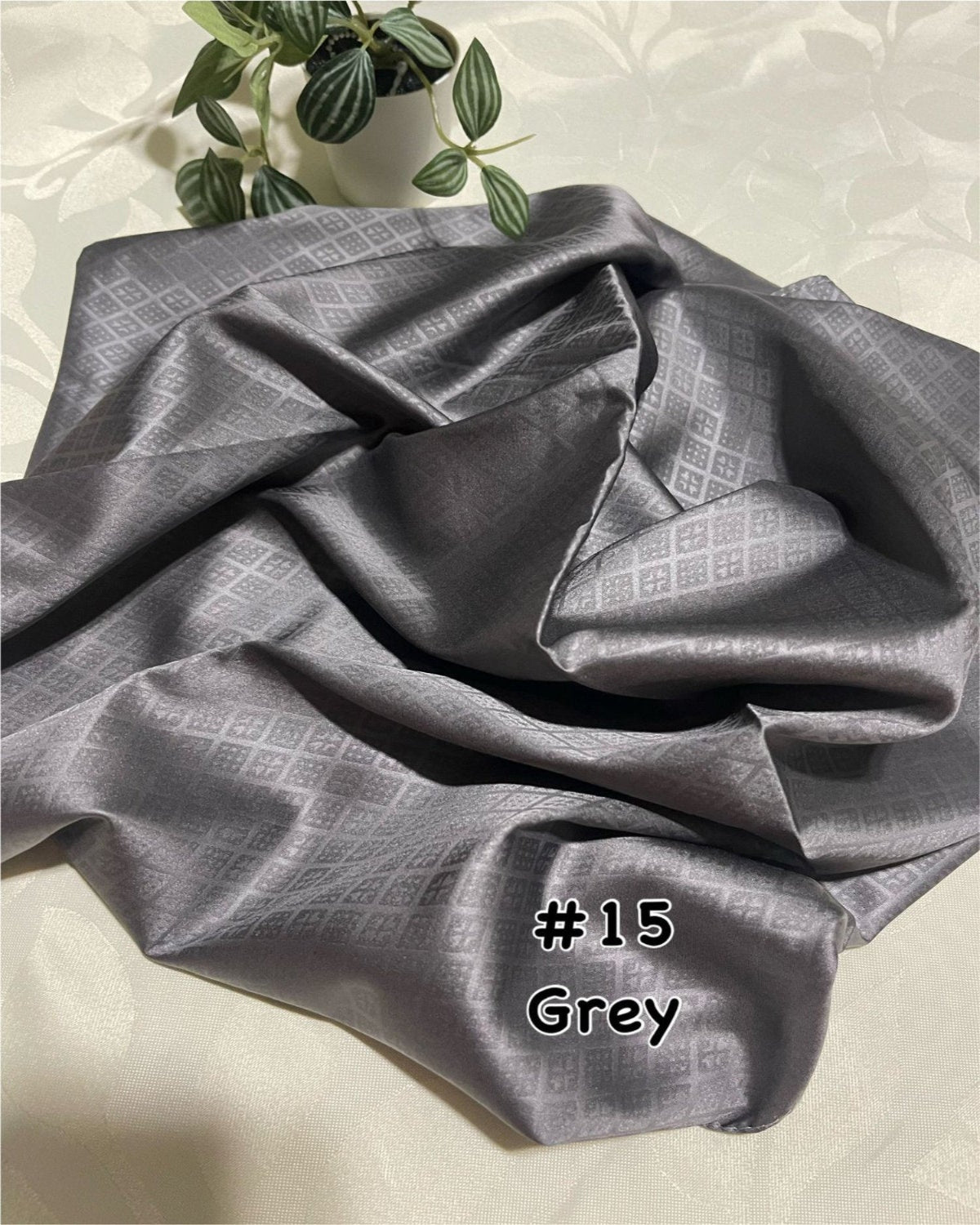 Shawl Satin Aurora- Elegant Muslim Hijab Accessory (SHWL- 1061) (#SN)
