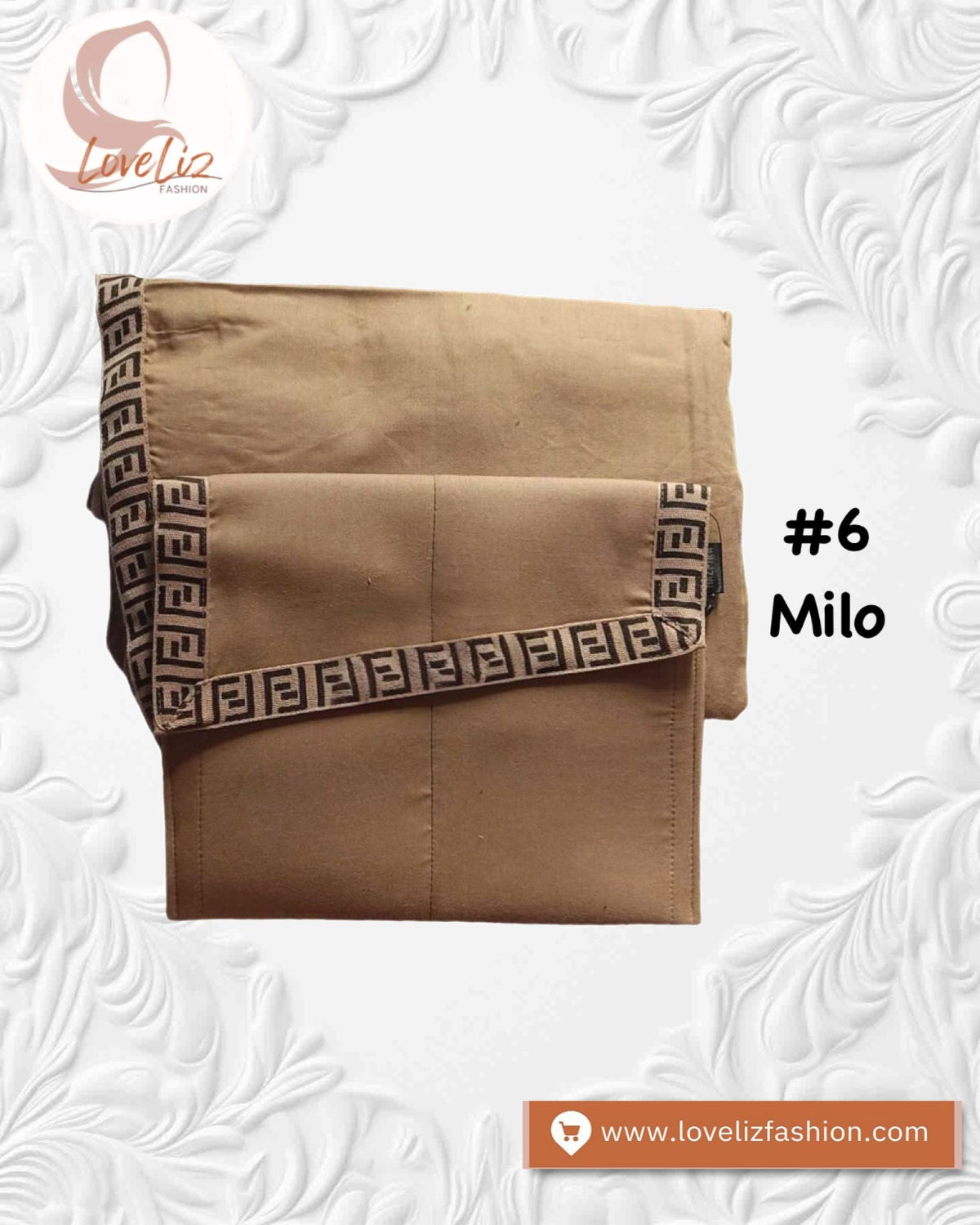 Exclusive Telekung Fendi Inspired (TLKG- 1022)