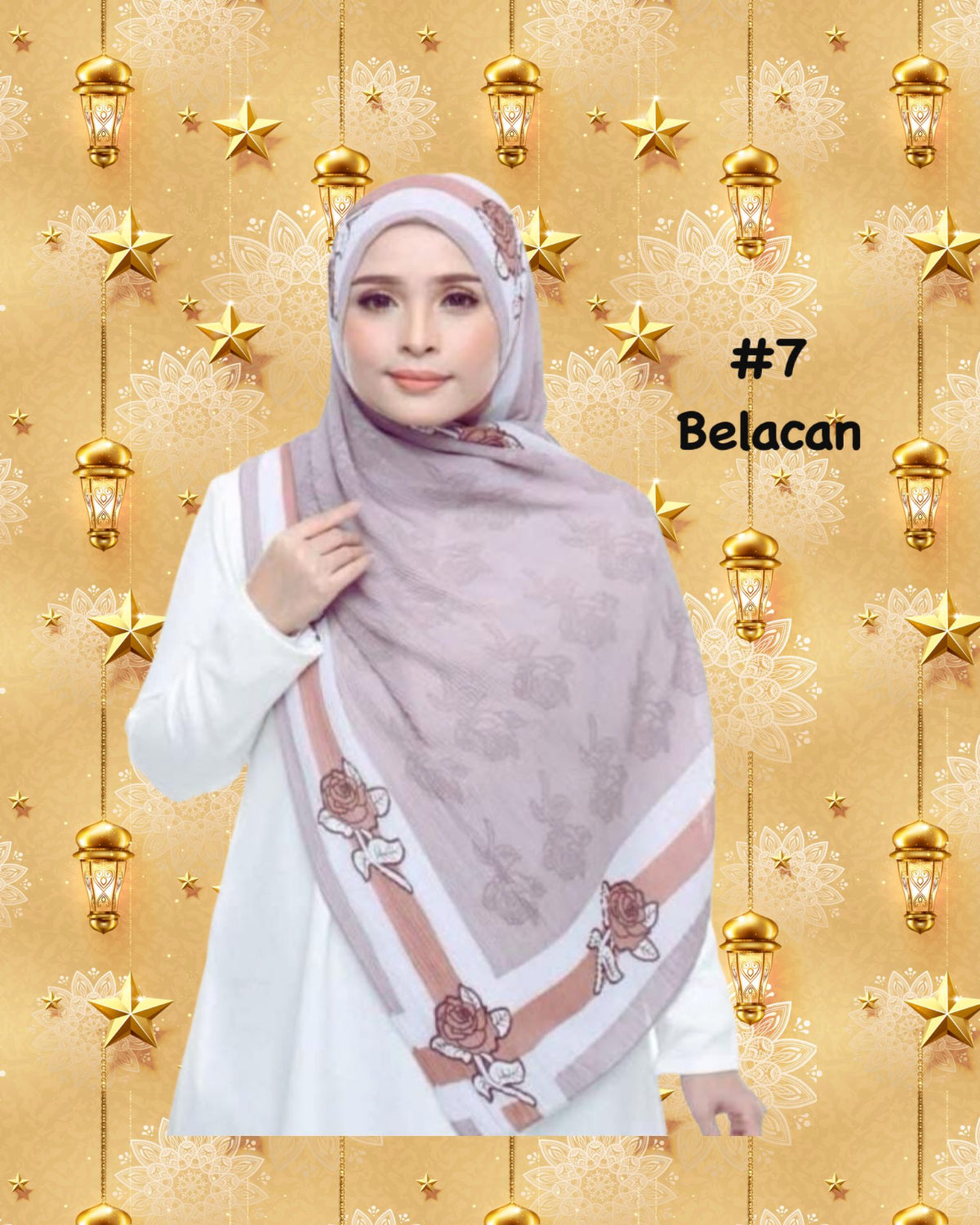 Shawl Maira Crush- Luxurious Texture (SHWL- 1026)