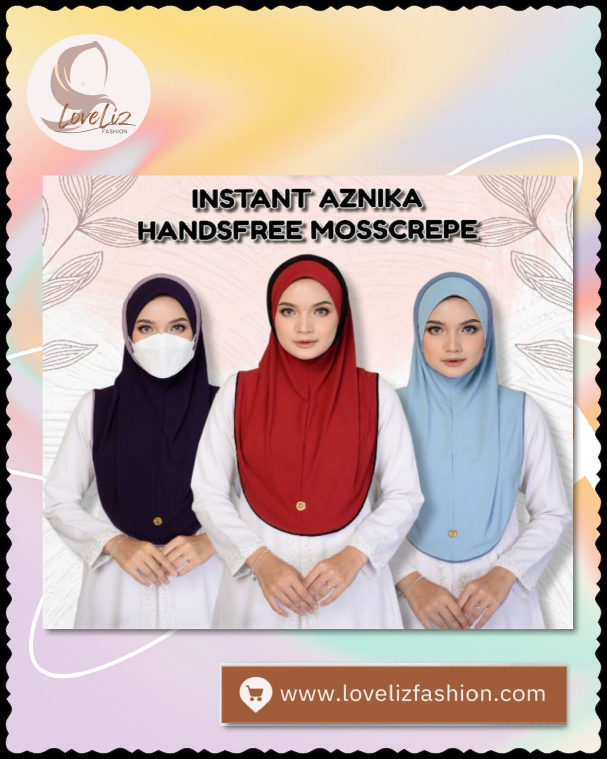 Instant Handsfree Aznika 2 Tone (ISHWL- 1019)