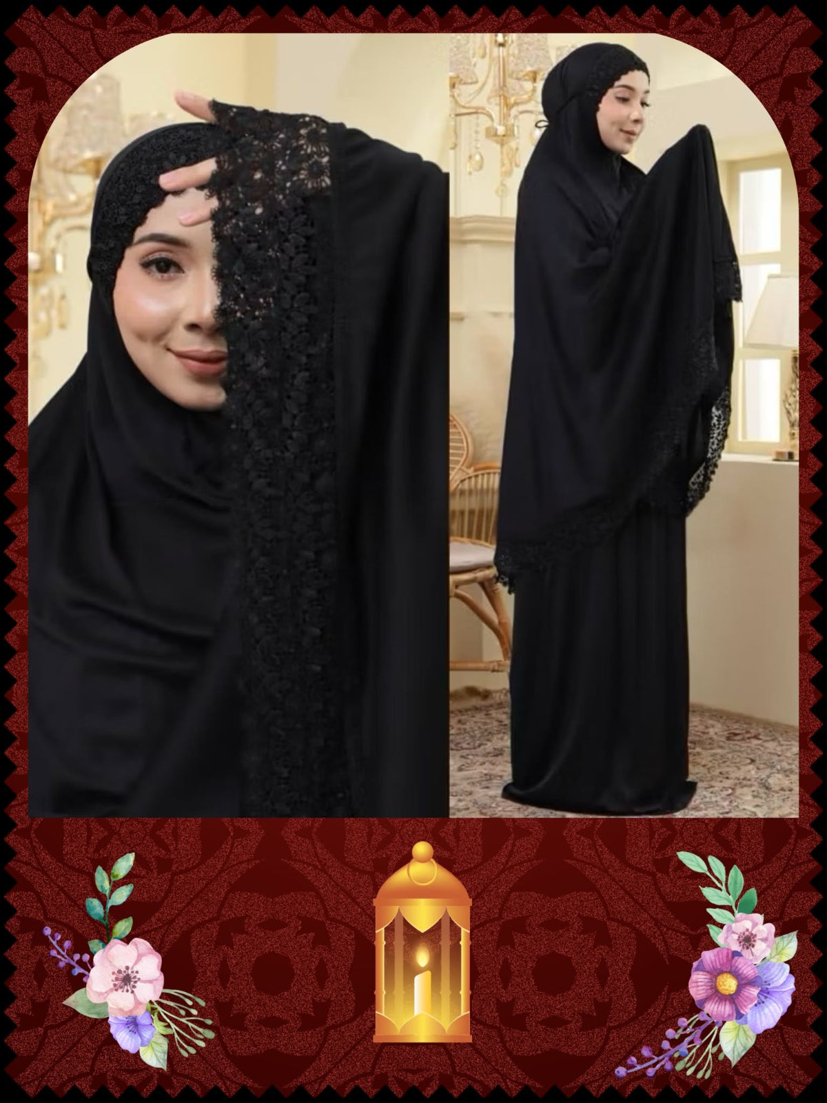 Telekung Single Lace (TKG_0826/011) (#ZC)