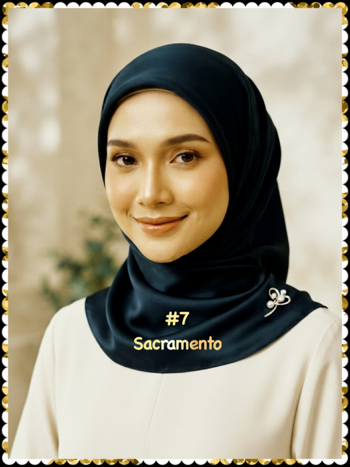 Shawl Satin Matte (SHL_0126/025)