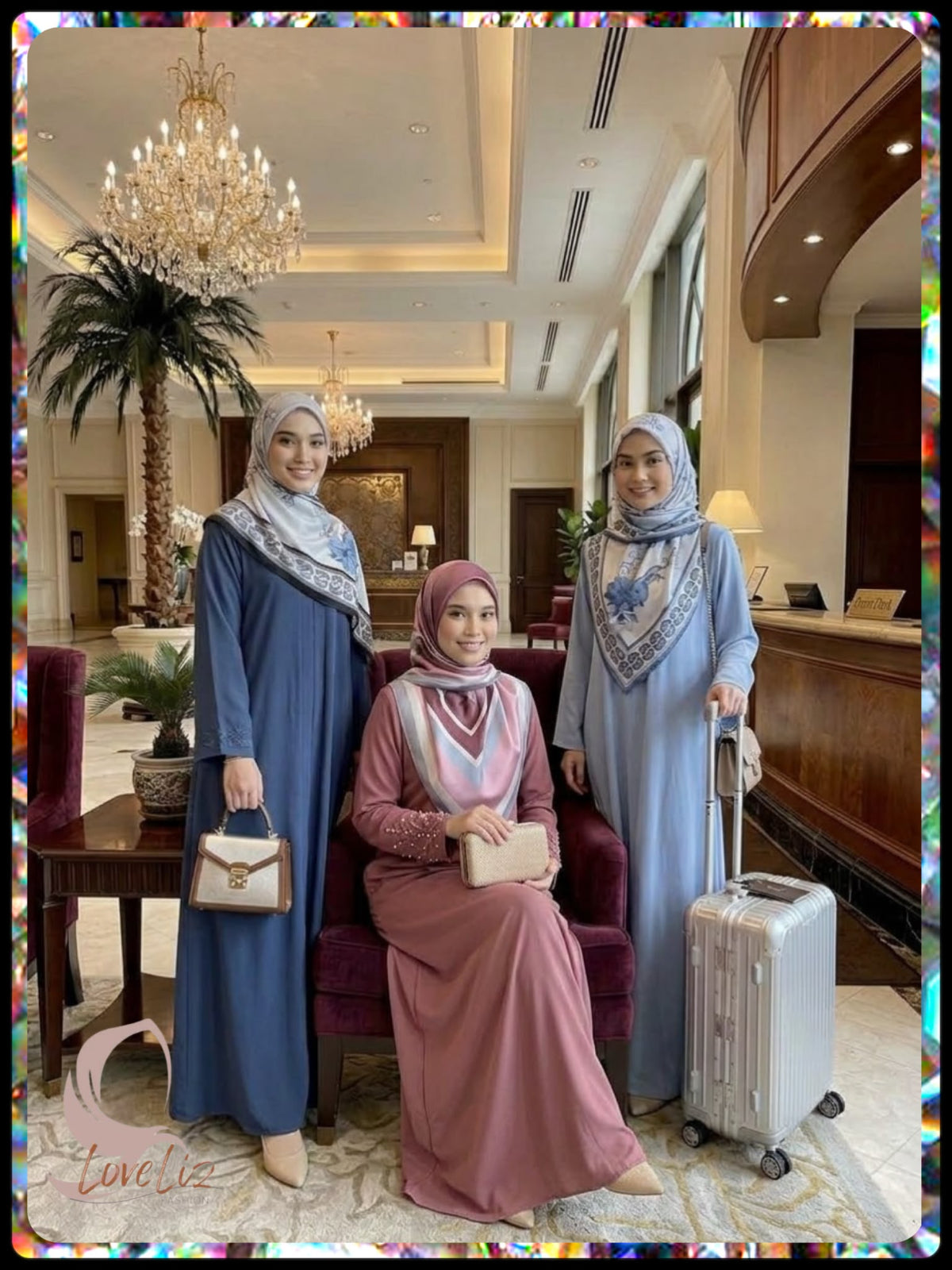 Exclusive Bawal Satin Printed (EBWL_1026/006)