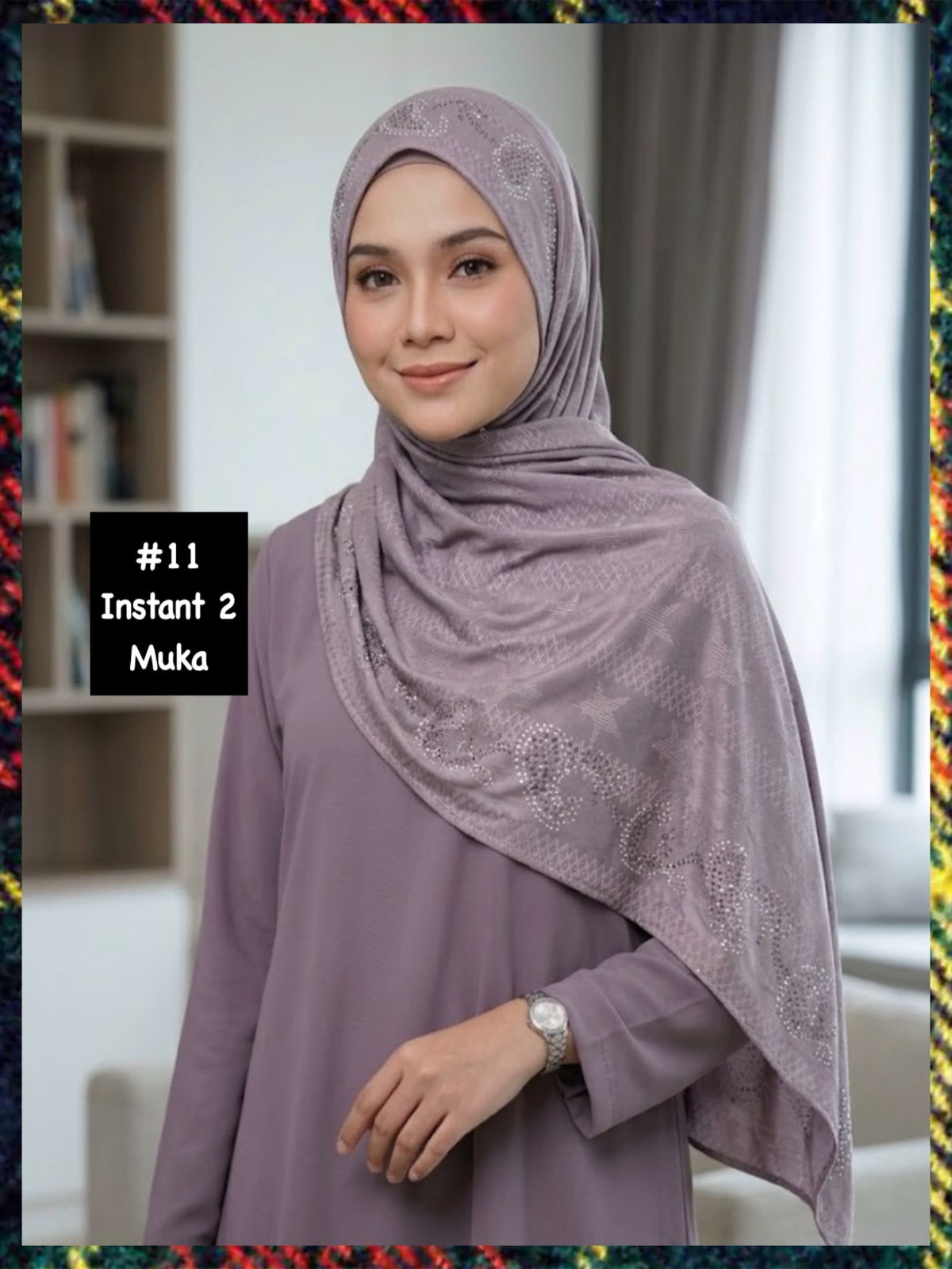 Assorted Instant Hijabs (INST/CSL_1026/003 (M)) (🔥3 pcs for $10/-🔥)