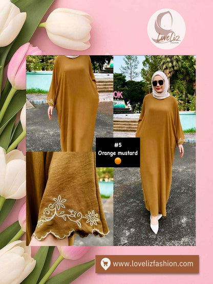 Long Dress Hand Embroidery (LDR_0326/011) (#P94KNG)