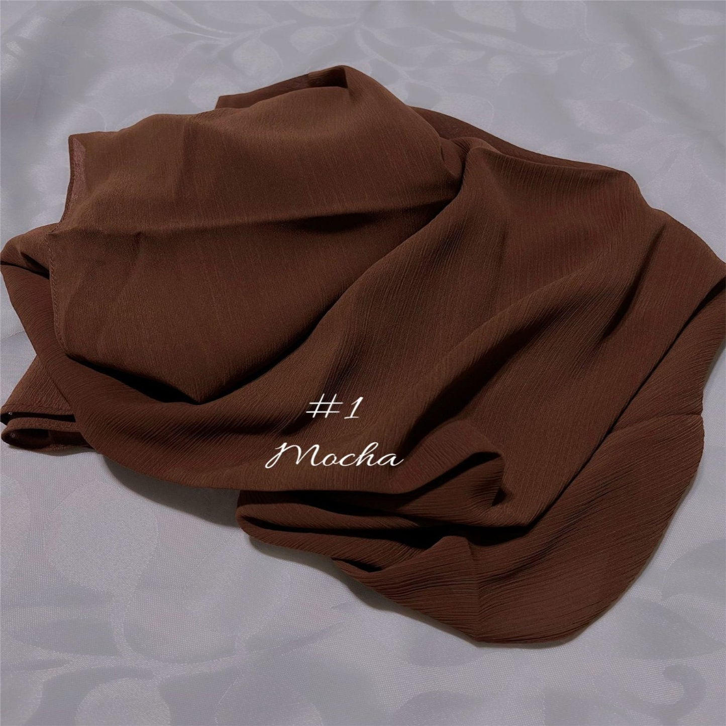 Chiffon Shawl Muna Chic & Lightweight for Modern Modesty (#MM) - A Must for Modern Muslimah Wardrobes