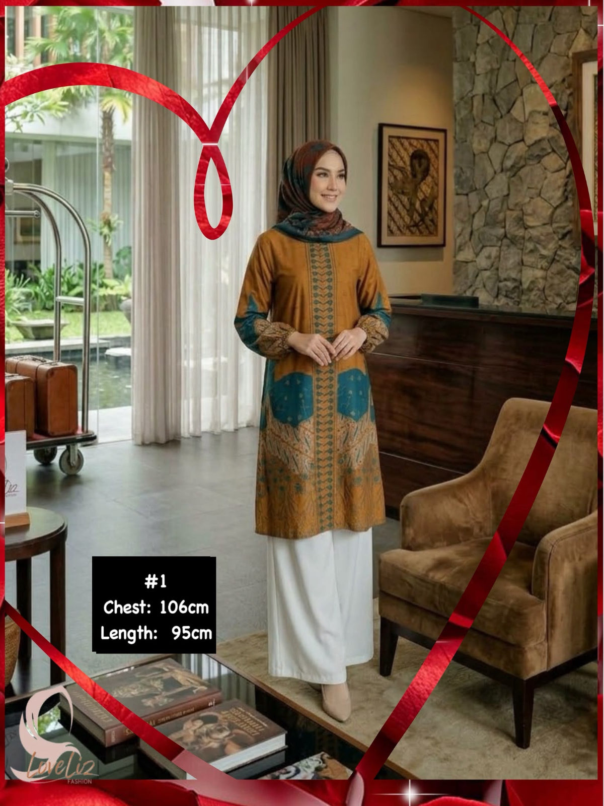 Assorted Batik Tunic Dresses (BADR(T)_1026/001) (#PE)