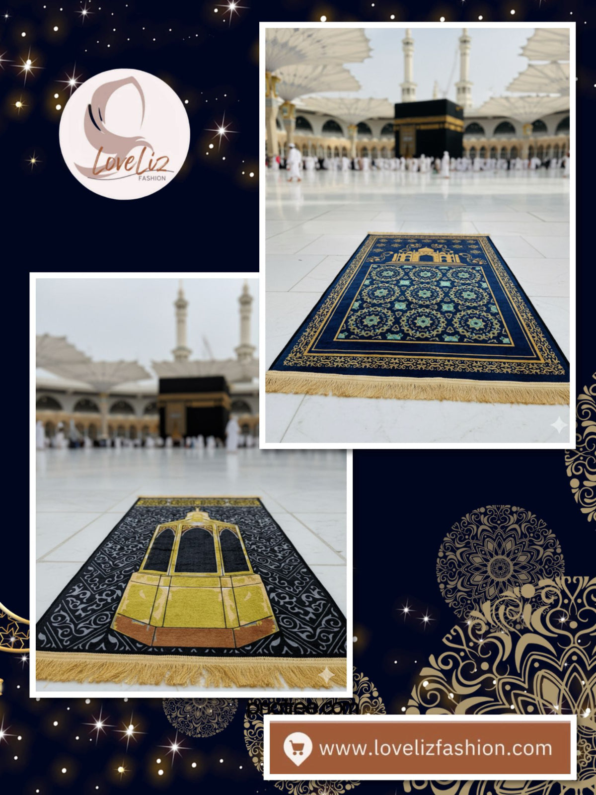 Turkish Sejadah Praying Mat (SJDH-1004) (#ZCS)