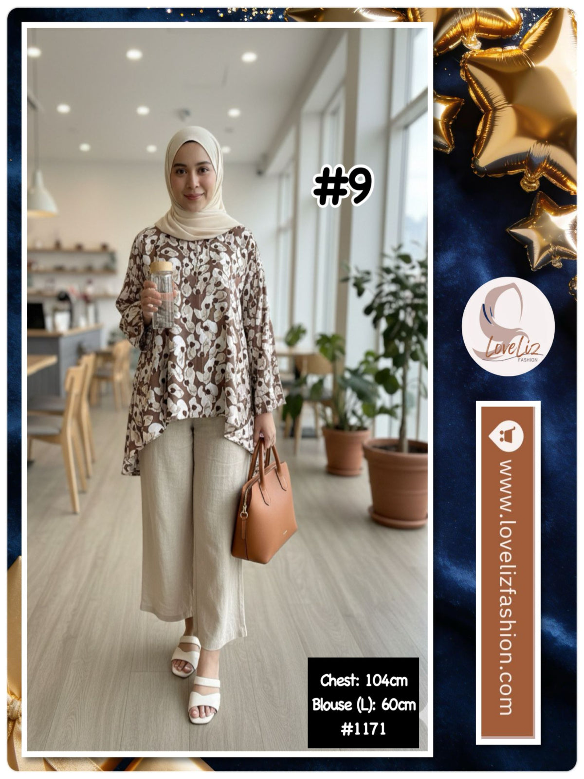 Top Modern Blouse (BLS_0126/002) (#T2243/2272/1256/1171KNW)