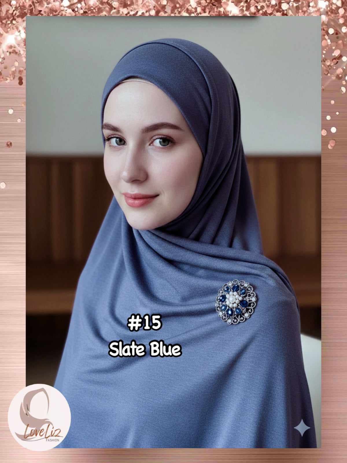 Instant Shawl Jersey Inner Neck (ISHL_0126/001) (#MM)