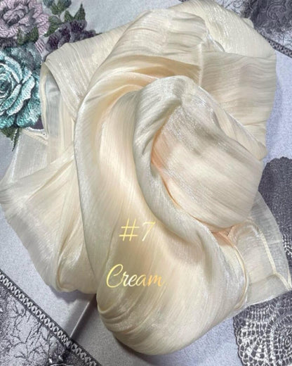 Shawl Satin Stripes Ammara - Effortless Elegance in Luxurious Design (SHWL-1060) (#MM)