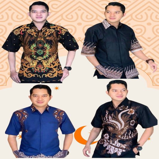 Short Sleeves Shirts Series Batik Solo