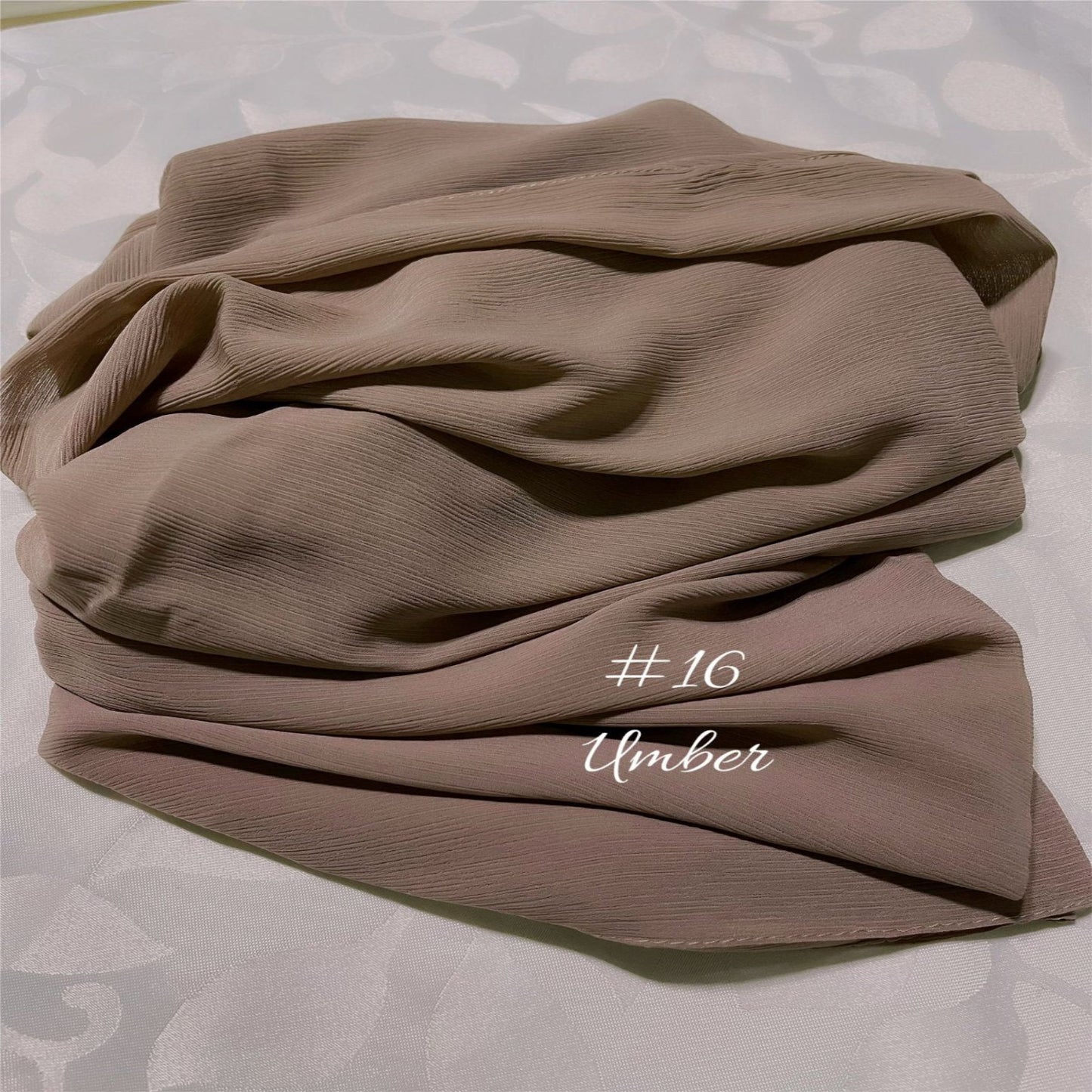 Chiffon Shawl Muna Chic & Lightweight for Modern Modesty (#MM) - A Must for Modern Muslimah Wardrobes