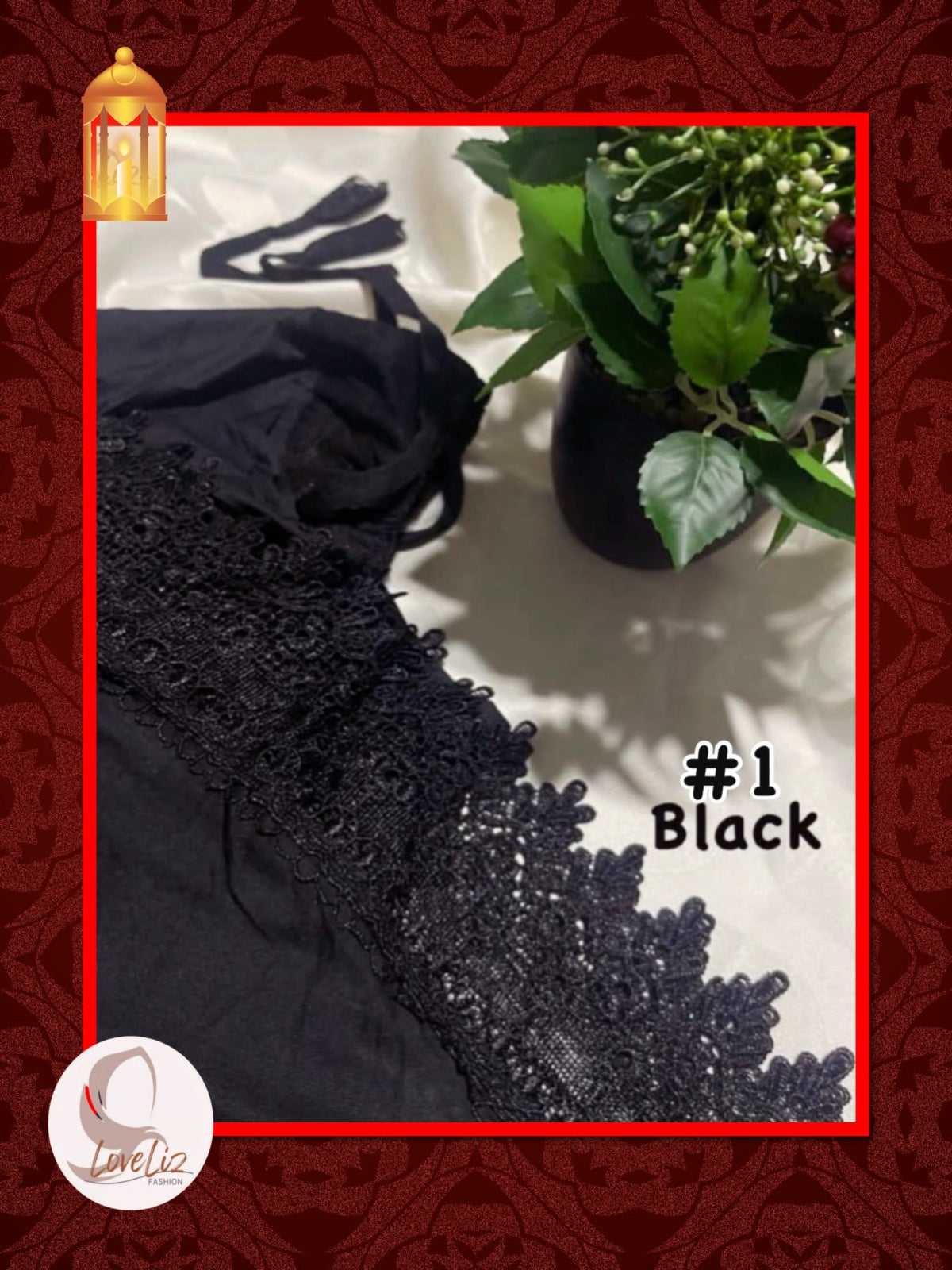 Telekung Single Lace (TKG_0826/011) (#ZC)